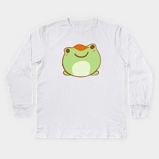 Hophop the frog Kids Long Sleeve T-Shirt